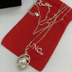 UNO de 50 Necklace shell pearl irregual ring necklace-cicle pendant necklace
